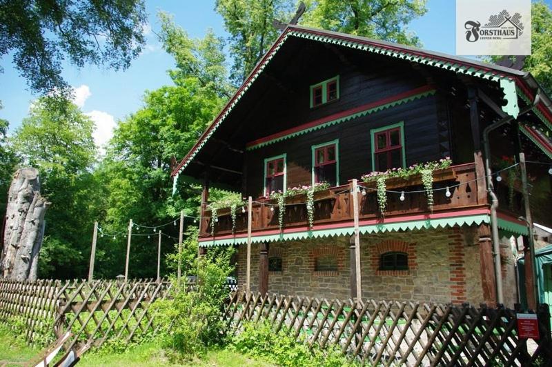 Hotel Forsthaus Leiner Berg Dessau-Rosslau Esterno foto